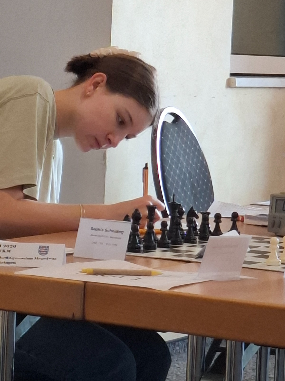 Sophia Scheiding, Trainerin der neuen Mädchengruppe