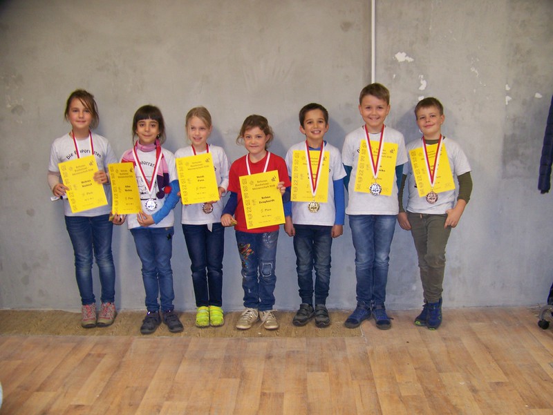 Die Sieger der Erfurter Nachwuchs-KEM U10.